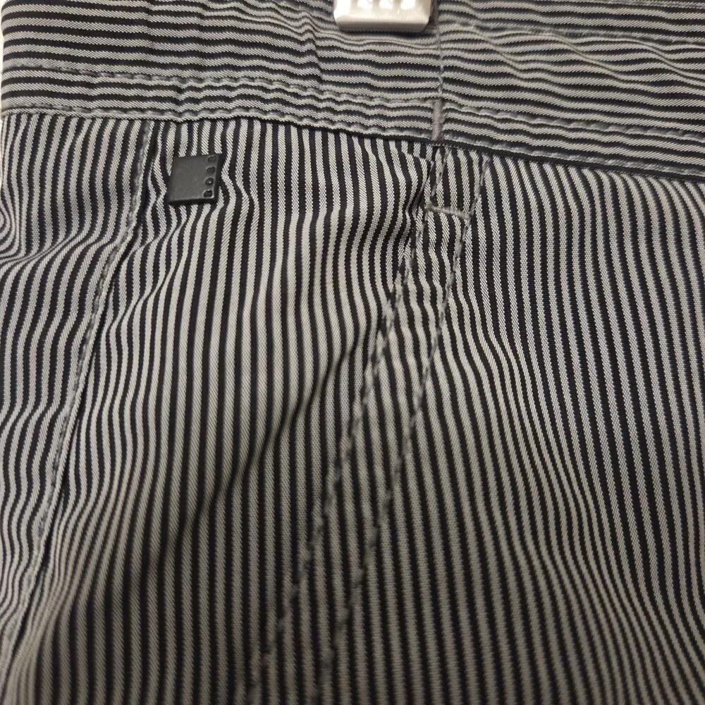 Hugo Boss Batfish Swim Shkrts Trunks Pinstripe Grey Medium